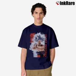 Men’s Goku Ultra Instinct Dragon Ball Super Classic T-Shirt in navy | Soft, Breathable Everyday Wear