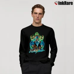 Men’s Goku Vegeta Gogeta Broly Dragon Ball Saiyan Long-Sleeve Shirt in black | Sleek, Lightweight, Year-Round Wear