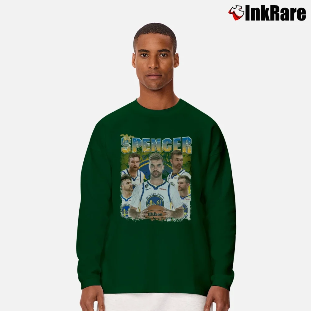 Men’s Golden State Warriors Pat Spencer Long-Sleeve Shirt in forest green | Sleek, Lightweight, Year-Round Wear