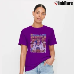Women’s Golden State Warriors Pat Spencer Signature T-Shirt in purple | Soft, Flattering Fit