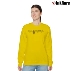 Women’s Goldfish Geek Blank Collective Soul Relaxed Sweatshirt in yellow | Soft, Laid-Back Vibe