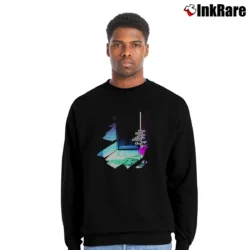 Men’s Goo Goo Dolls Dizzy Up The Girl Crewneck Sweatshirt in black | Cozy Fabric, Clean Style
