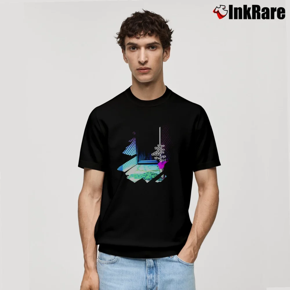 Men’s Goo Goo Dolls Dizzy Up The Girl Classic T-Shirt in black | Soft, Breathable Everyday Wear