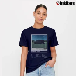 Women’s Good Kid Maad City Album Kendrick Lamar Signature T-Shirt in navy | Soft, Flattering Fit