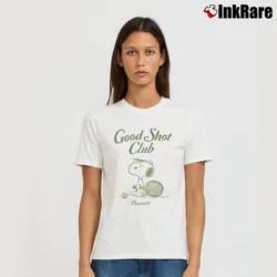 Women’s good shot club snoopy T-Shirt in white | Soft, Flattering Fit