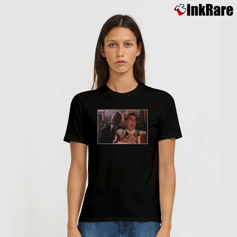 Women’s Goodfellas Laugh Scene Signature T-Shirt in black | Soft, Flattering Fit
