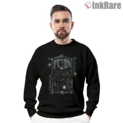 Gothic Batknight Gearframe Armor Shirt on graphic shirt for men graphic tee
