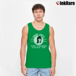 Men’s Gram Parsons Country Rock Cool Tank Top in irish green | Breathable, Active-Friendly Design