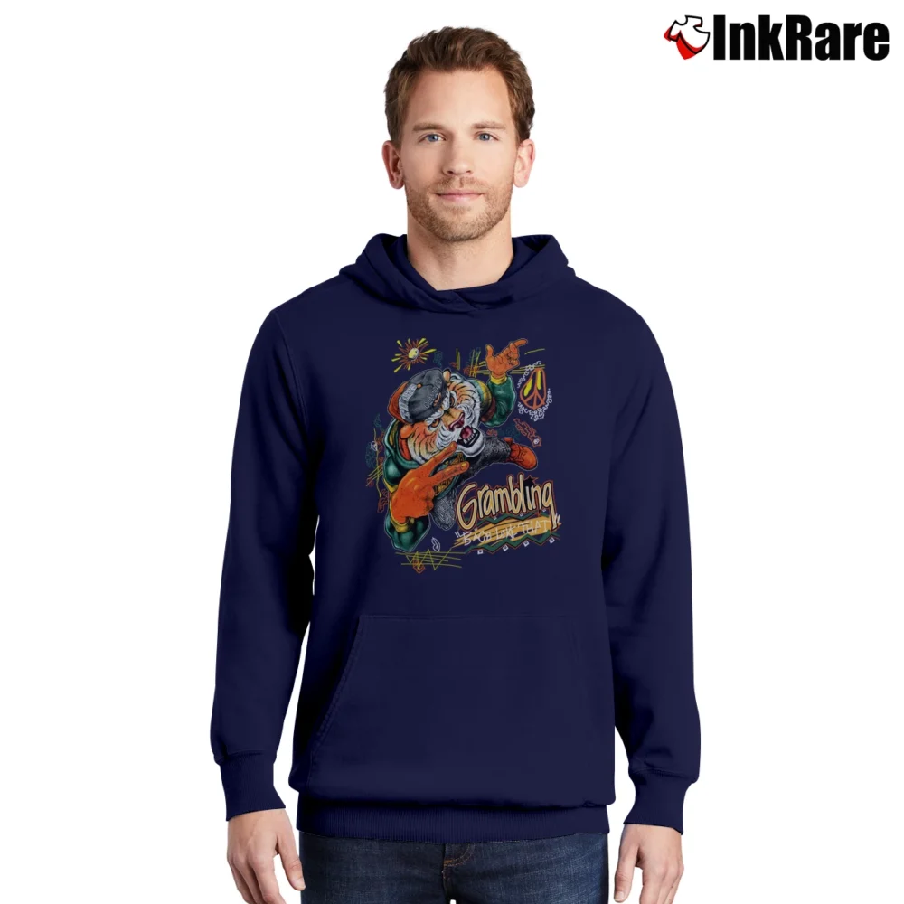 Men’s Grambling State Tigers College Team Pullover Hoodie in navy | Cozy, Durable, Modern Fit