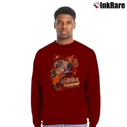 Men’s Grambling State Tigers College Team Crewneck Sweatshirt in maroon | Cozy Fabric, Clean Style
