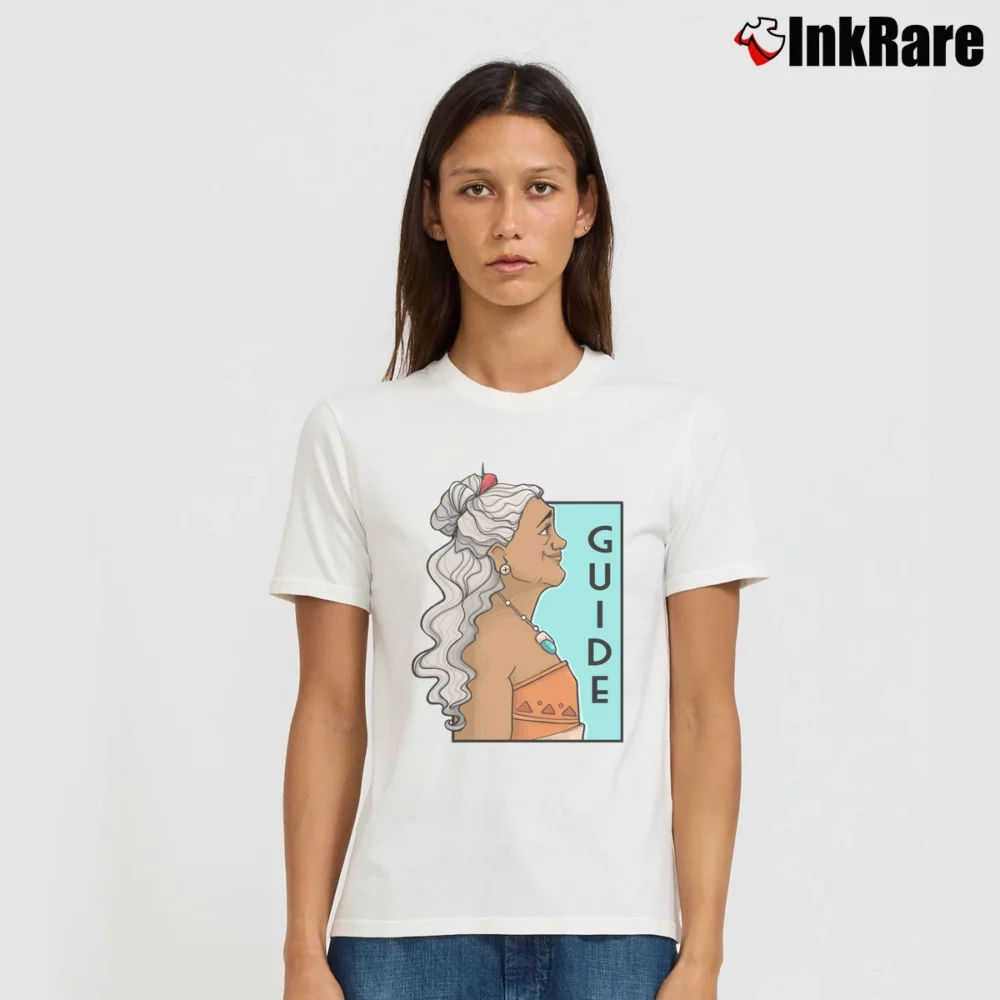 Women’s Gramma Tala Inspired Guide Signature T-Shirt in white | Soft, Flattering Fit