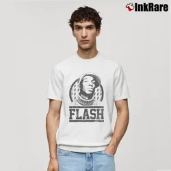 Men’s Grandmaster Flash Tribute Classic T-Shirt in white | Soft, Breathable Everyday Wear