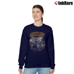 Women’s Grateful Dead 1969 Aoxomoxo Album Skull And Roses Relaxed Sweatshirt in navy | Soft, Laid-Back Vibe