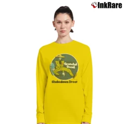 Women’s Grateful Dead 1970s Shakedown Street Promo Long-Sleeve Top in yellow | Sleek, Versatile, All-Season