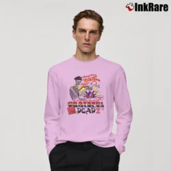 Men’s Grateful Dead 1972 Veneta Oregon Concert Classic Style Long-Sleeve Shirt in light pink | Sleek, Lightweight, Year-Round Wear
