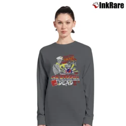 Women’s Grateful Dead 1972 Veneta Oregon Concert For Collectors Long-Sleeve Top in charcoal | Sleek, Versatile, All-Season