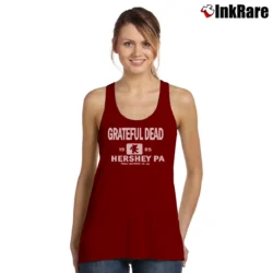 Women’s Grateful Dead 1985 Hershey PA How Sweet It Is Tank Top in maroon | Lightweight, Movement-Friendly