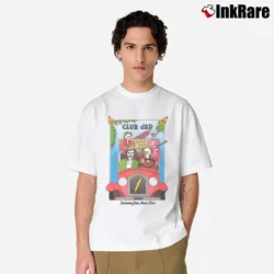 Men’s Grateful Dead 1987 Club Jed Classic T-Shirt in white | Soft, Breathable Everyday Wear