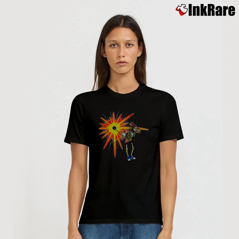 Women’s Grateful Dead 1987 Fall Tour USA Uncle Sam Signature T-Shirt in black | Soft, Flattering Fit