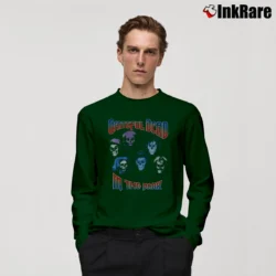 Men’s Grateful Dead 1987 In The Dark Touch Of Grey Long-Sleeve Shirt in forest green | Sleek, Lightweight, Year-Round Wear