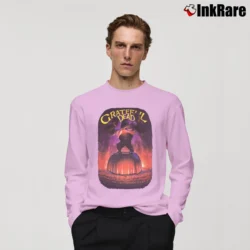 Men’s Grateful Dead 1988 King Kong Madison Square Garden Long-Sleeve Shirt in light pink | Sleek, Lightweight, Year-Round Wear