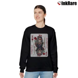 Women’s Grateful Dead 1989 Tour Concert Promo Relaxed Sweatshirt in black | Soft, Laid-Back Vibe