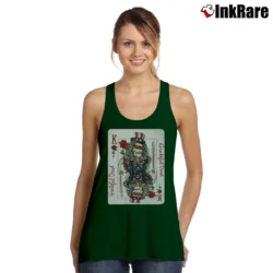 Women’s Grateful Dead 1989 Tour Concert Promo Tank Top in forest green | Lightweight, Movement-Friendly
