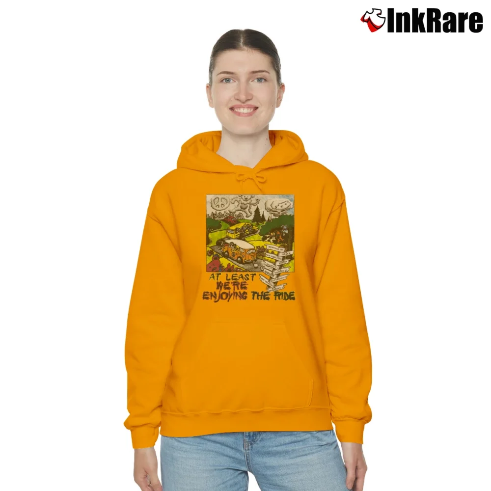 Women’s Grateful Dead 1991 Tour Cozy Hoodie in orange | Warm, Structured, Stylish