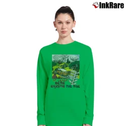 Women’s Grateful Dead 1991 Tour Long-Sleeve Top in irish green | Sleek, Versatile, All-Season