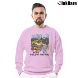 Men’s Grateful Dead 1991 Tour Crewneck Sweatshirt in light pink | Cozy Fabric, Clean Style