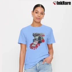 Women’s Grateful Dead 1992 Lithuania Basketball Signature T-Shirt in light blue | Soft, Flattering Fit