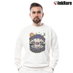 Men’s Grateful Dead 1993 Summer Tour Desert Bears Crewneck Sweatshirt in white | Cozy Fabric, Clean Style
