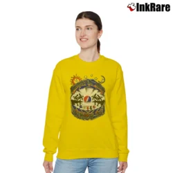 Women’s Grateful Dead 1993 Summer Tour Desert Bears Relaxed Sweatshirt in yellow | Soft, Laid-Back Vibe