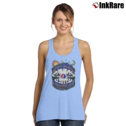 Women’s Grateful Dead 1993 Summer Tour Desert Bears Tank Top in light blue | Lightweight, Movement-Friendly