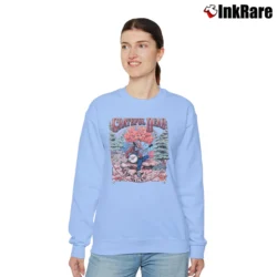 Women’s Grateful Dead 1994 Fall Tour Mountain Banjo Relaxed Sweatshirt in light blue | Soft, Laid-Back Vibe