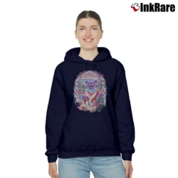 Women’s Grateful Dead 1998 Saint Stephen Tie Dye Cozy Hoodie in navy | Warm, Structured, Stylish