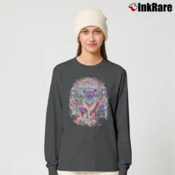 Women’s Grateful Dead 1998 Saint Stephen Tie Dye Long-Sleeve Top in charcoal | Sleek, Versatile, All-Season