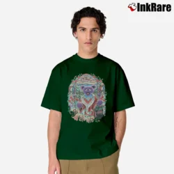 Men’s Grateful Dead 1998 Saint Stephen Tie Dye Classic T-Shirt in forest green | Soft, Breathable Everyday Wear