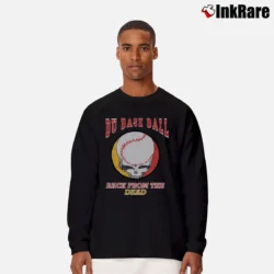 Men’s Grateful Dead 90s Back From The Dead Baseball Long-Sleeve Shirt in black | Sleek, Lightweight, Year-Round Wear