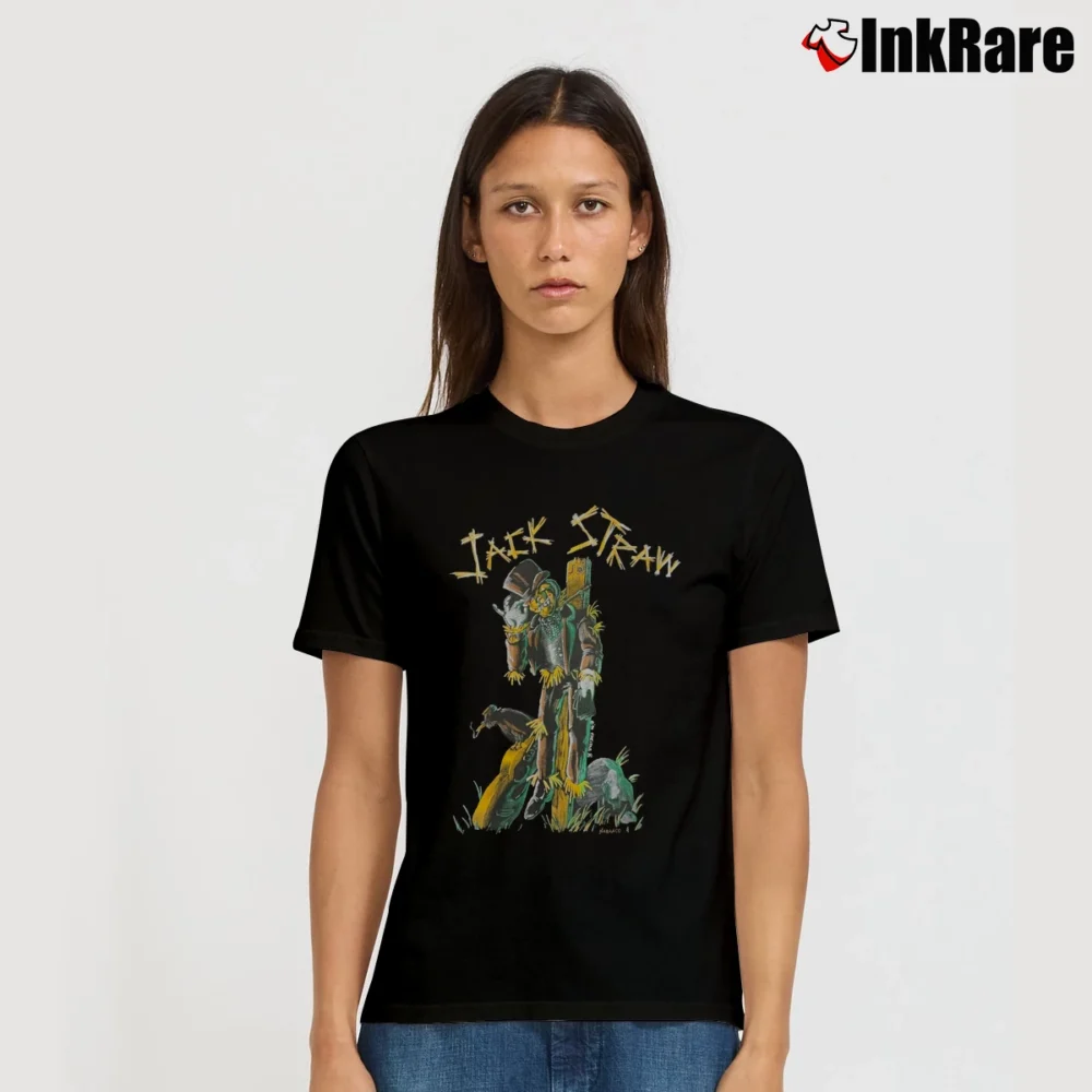Women’s Grateful Dead 90s Jack Straw Signature T-Shirt in black | Soft, Flattering Fit