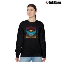Women’s Grateful Dead Aoxomoxoa Rock Band Fan Relaxed Sweatshirt in black | Soft, Laid-Back Vibe