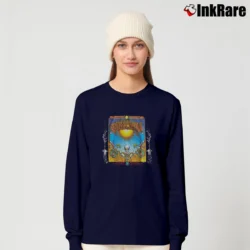 Women’s Grateful Dead Aoxomoxoa Rock Band For Music Fans Long-Sleeve Top in navy | Sleek, Versatile, All-Season