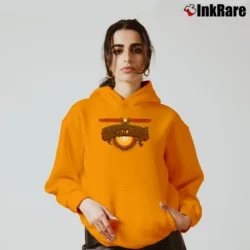 Women’s Grateful Dead Aoxomoxoa Sun Concert Band Cozy Hoodie in orange | Warm, Structured, Stylish