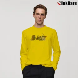 Men’s Grateful Dead Blown Away for Music Lovers Long-Sleeve Shirt in yellow | Sleek, Lightweight, Year-Round Wear