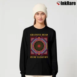 Women’s Grateful Dead Cornell 1977 Vintage Rock Concert Long-Sleeve Top in black | Sleek, Versatile, All-Season