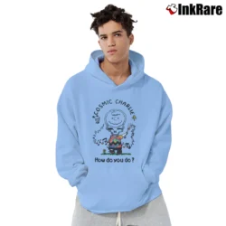 Men’s Grateful Dead Cosmic Charlie Brown Peanuts 80s Pullover Hoodie in light blue | Cozy, Durable, Modern Fit