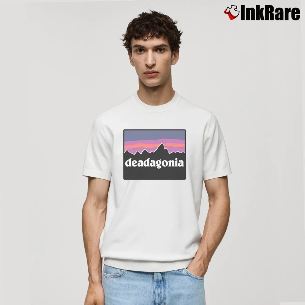 Men’s Grateful Dead Deadagonia Quality Music For Next Trip Classic T-Shirt in white | Soft, Breathable Everyday Wear