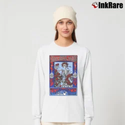 Women’s Grateful Dead Early 90s Avalon Ballroom Vintage Concert Classic Rock Long-Sleeve Top in white | Sleek, Versatile, All-Season
