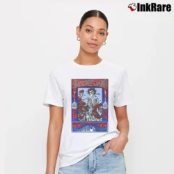 Women’s Grateful Dead Early 90s Avalon Ballroom Vintage Concert Classic Rock Signature T-Shirt in white | Soft, Flattering Fit