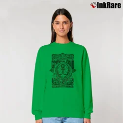 Women’s Grateful Dead Egypt 1973 Retro Vintage Rare Relaxed Sweatshirt in irish green | Soft, Laid-Back Vibe